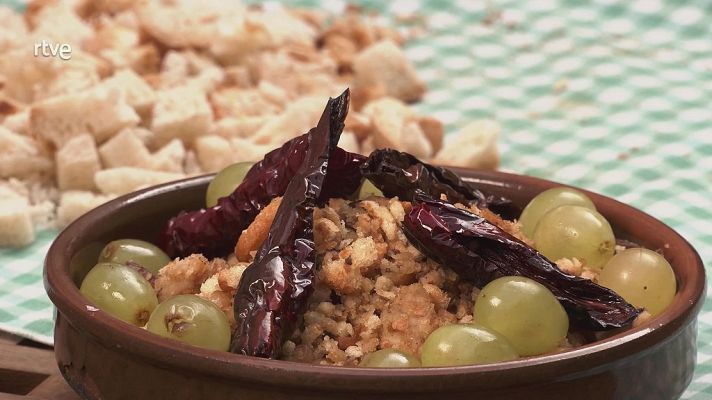 Receta de migas manchegas - Como sapiens