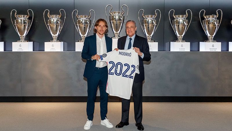 Modric renueva con el Madrid hasta junio de 2022