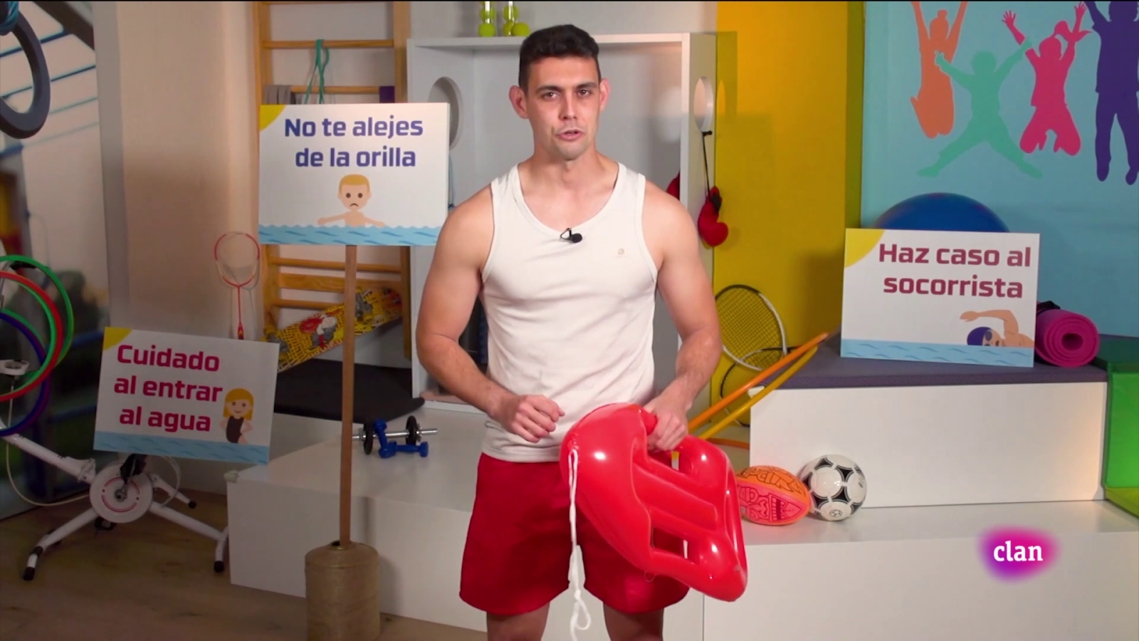 Aprendemos en Clan - EDUCACIÓN FÍSICA - Medidas de seguridad en el agua - RTVE.es - Aprendemos en Clan | Ver