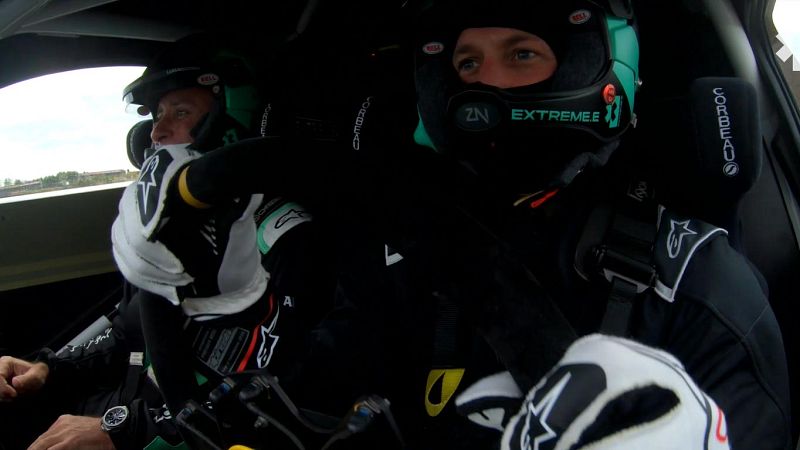 El Príncipe Guillermo prueba un coche de Extreme E - Automovilismo | Ver