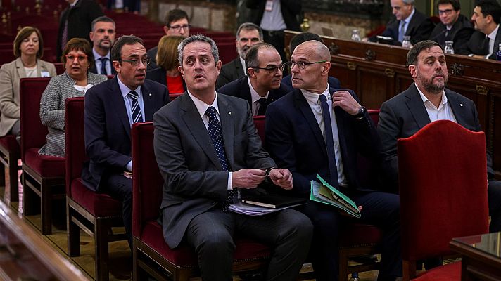 La hora de La 1 - Indultos a los presos del 'procés': pocos precedentes de indultos con informes judiciales desfavorables