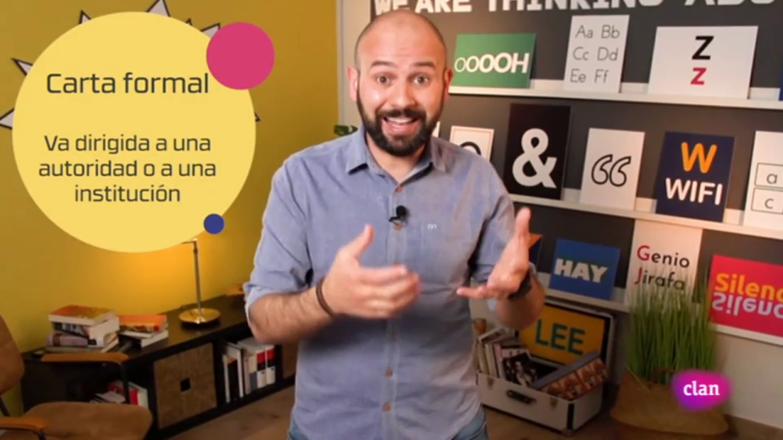 Aprendemos en Clan - LENGUA - Tengo una carta para ti - RTVE.es - Aprendemos en Clan | Ver