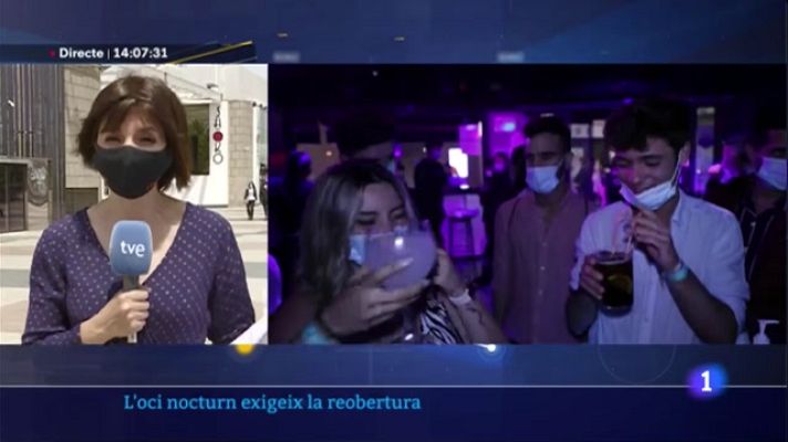 L'Informatiu - La Generalitat es planteja reobrir l'oci nocturn la revetlla de Sant Joan