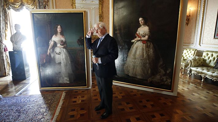 Telediario 1 - Exposición 'Eugenia emperatriz' en el Palacio de Liria