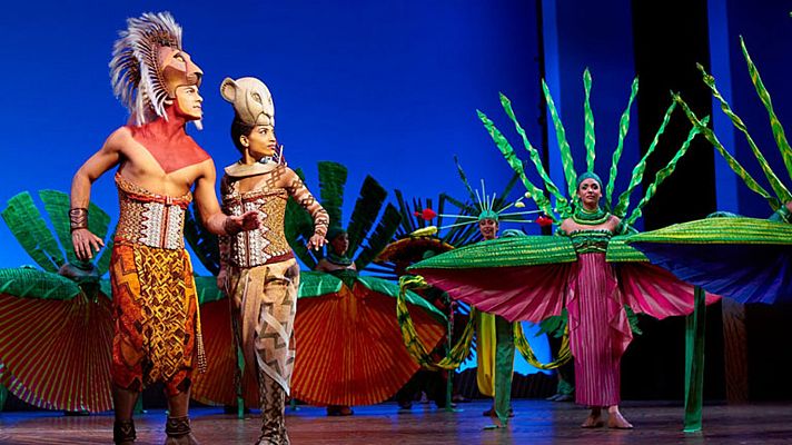 Telediario 1 - El musical 'El Rey León' reabrirá en la Gran Vía