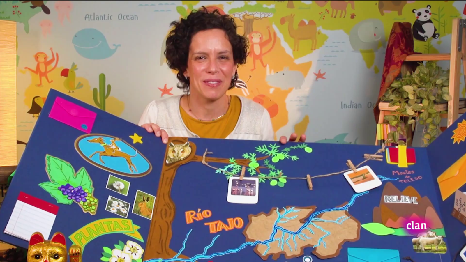 Aprendemos en Clan - RETO - Crea tu lapbook - RTVE.es - Aprendemos en Clan | Ver