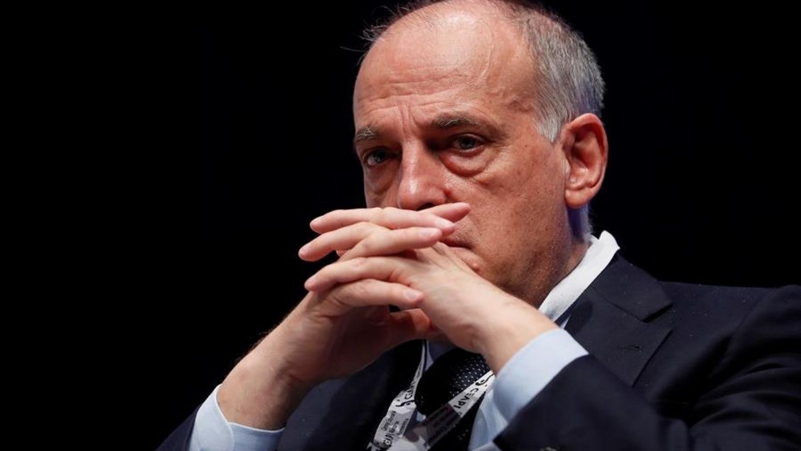 Javier Tebas: "La Liga no defenderá a ningún club español sancionado por la UEFA"
