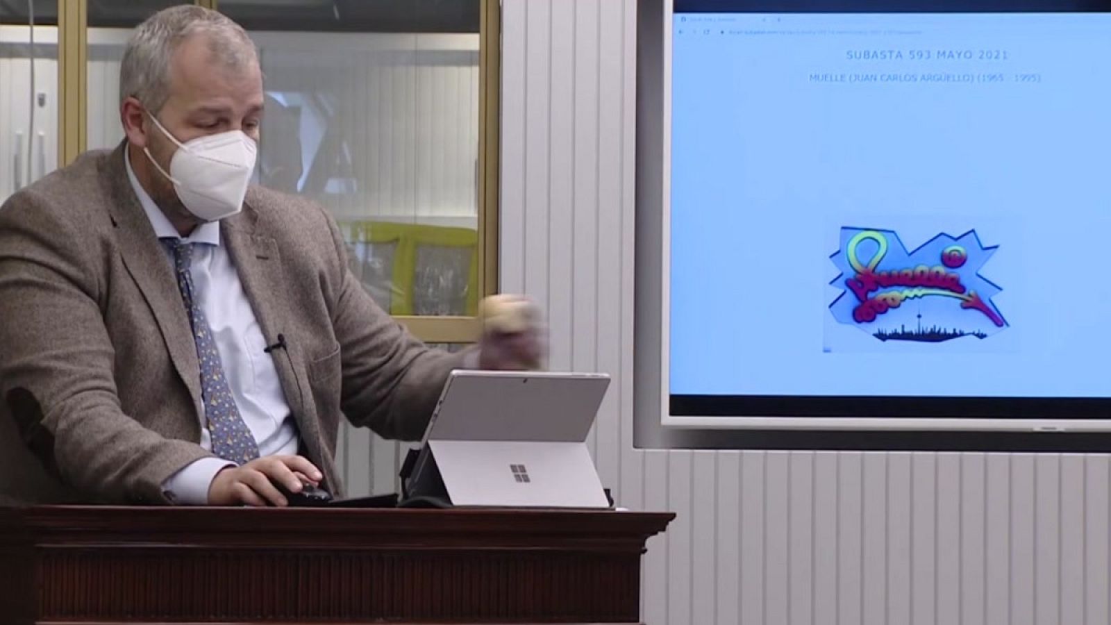 Subastan obras inéditas de Muelle, pionero en España del arte urbano- RTVE.es | Ver