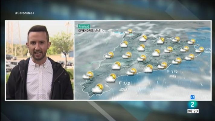 El temps - La calor va a més i els ruixats de tarda guanyen terreny