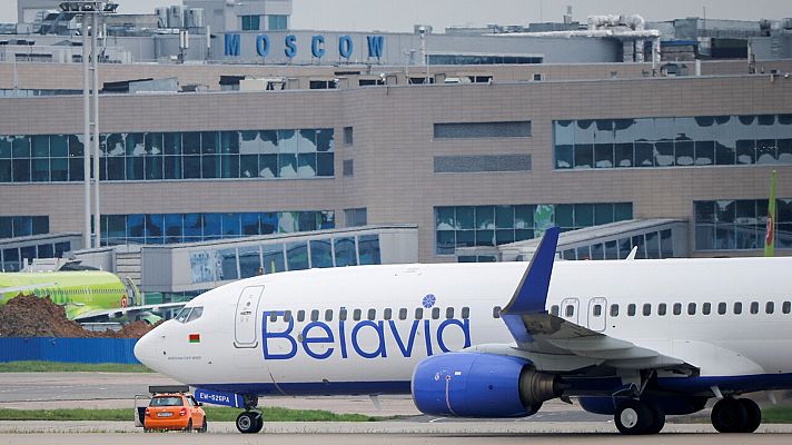 Telediario 1 - Rusia justifica bloqueo de tres vuelos procedentes de la UE