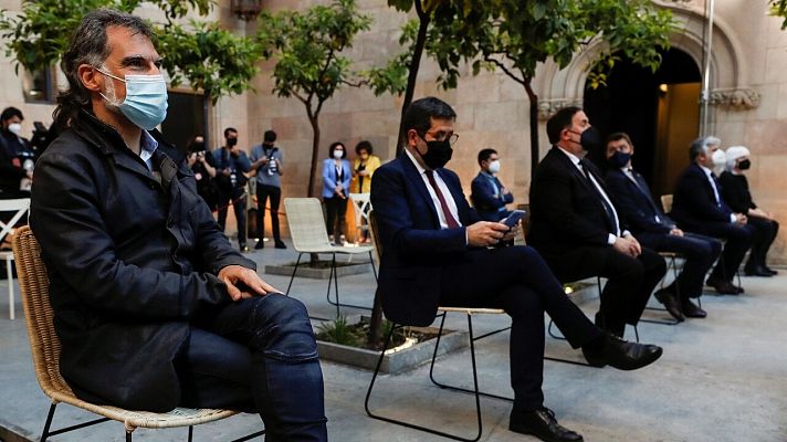 Telediario 1 - Cuixart se reafirma en su papel en el 'procés': "Yo no renuncio a nada de lo que hice"