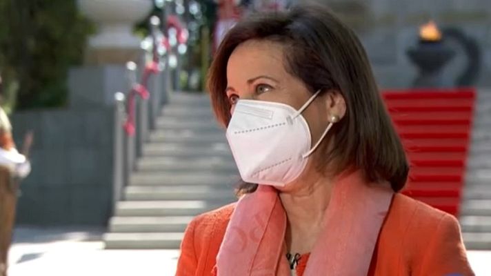 Especiales informativos - Robles exige "respeto" a Marruecos y ve inaceptable utilizar menores para "burlar" las fronteras de España