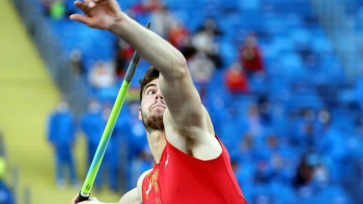 Atletismo - Odei Jainaga bate su propio rOdei Jainaga bate su propio récord de España de lanzamiento de jabalina