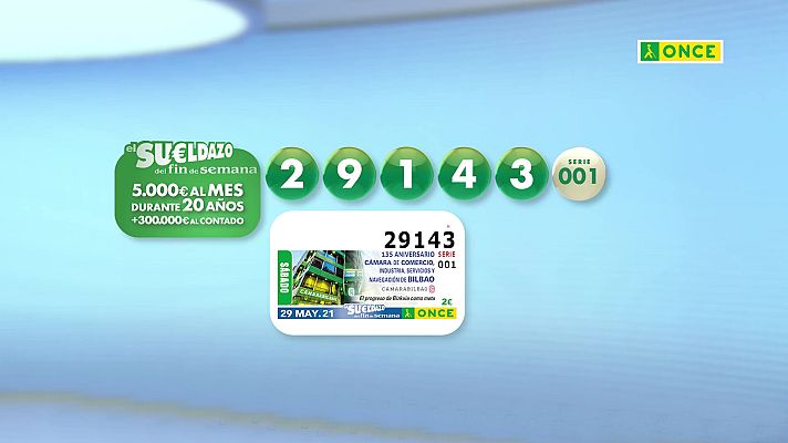 Sorteos ONCE - Sorteo ONCE - 29/05/21