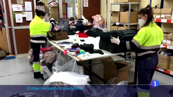 L'Informatiu - On van a parar els objectes perduts a l'aeroport?