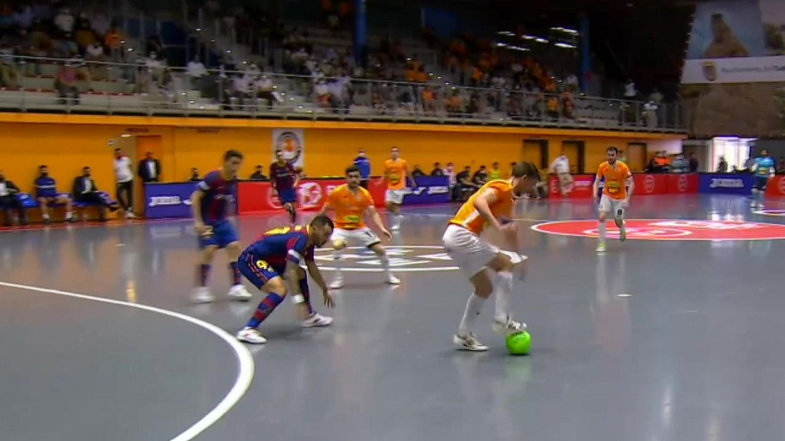 Fútbol Sala - Primera RFEF FUTSAL. 34ª jornada: Aspil Jumpers Ribera Navarra - Barça - ver ahora