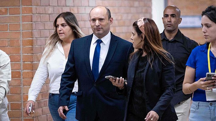 Telediario 1 - Los ultranacionalistas se ofrecen para desalojar a Netanyahu