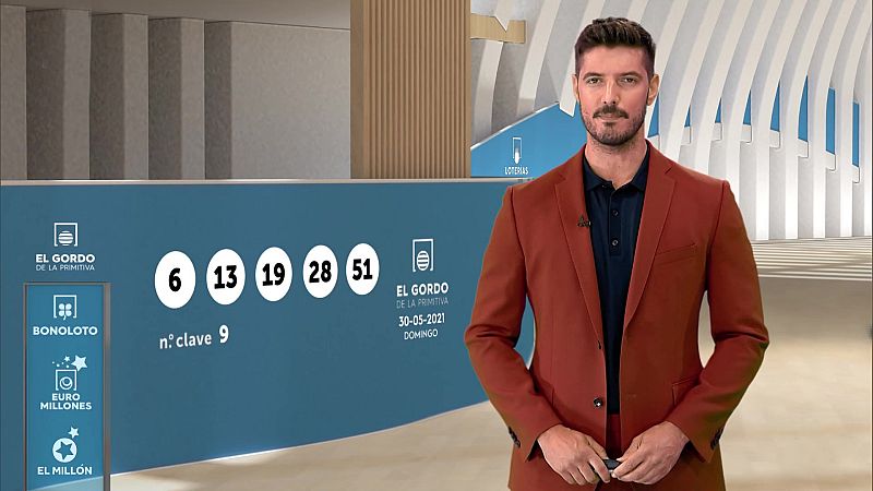 Sorteo de El Gordo de la Primitiva del 30/05/2021 - ver ahora