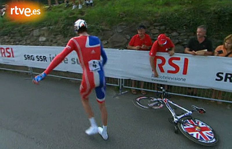 Wiggins pincha y se cabrea