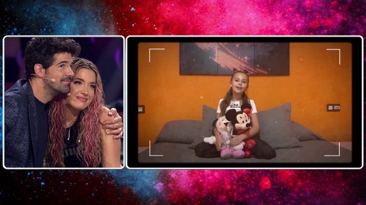 The Dancer - Lola Indigo recibe un bonito mensaje de Aina y Jose I Duna