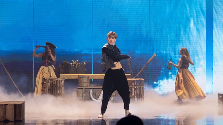 The Dancer - Actuación de Alextopdancer en la segunda Semifi