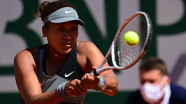 Telediario 1 - Osaka abandona Roland Garros por problemas de ansiedad