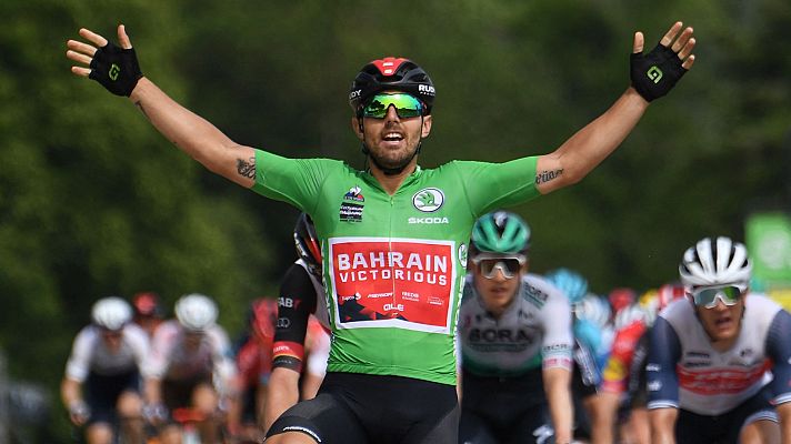  - Así fue la victoria al sprint de Colbrelli en la etapa 3 de la Dauphiné