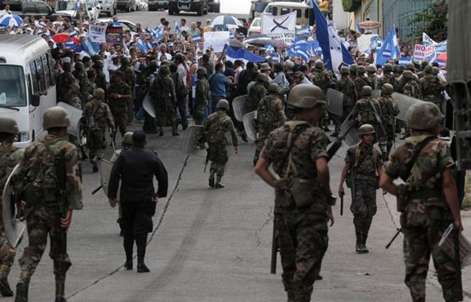 Los datos oficiales hablan de dos muertos en las últimas 48 horas y 411 detenidos en Honduras | Ver