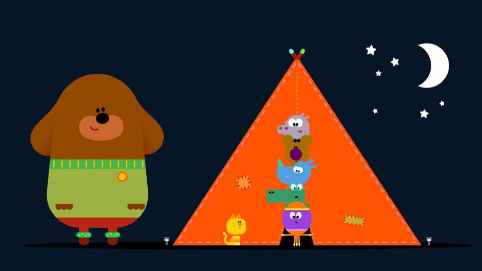La insignia de la acampada - Hey Duggee | Ver