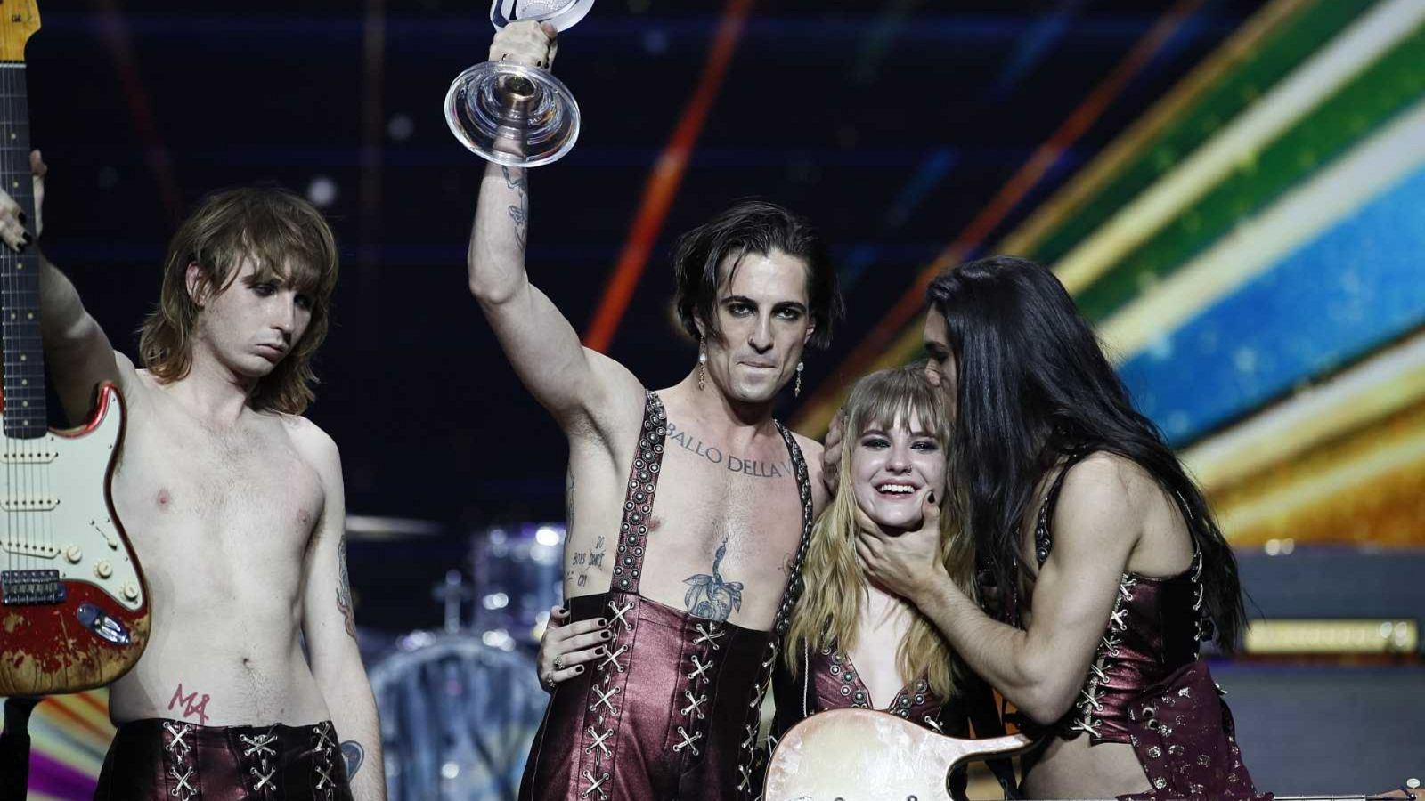 Måneskin: De tocar en la calle a ganar Eurovisión en tres años