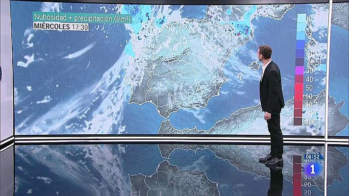 El tiempo - Tormentas fuertes en Mallorca, Menorca y Pirineos