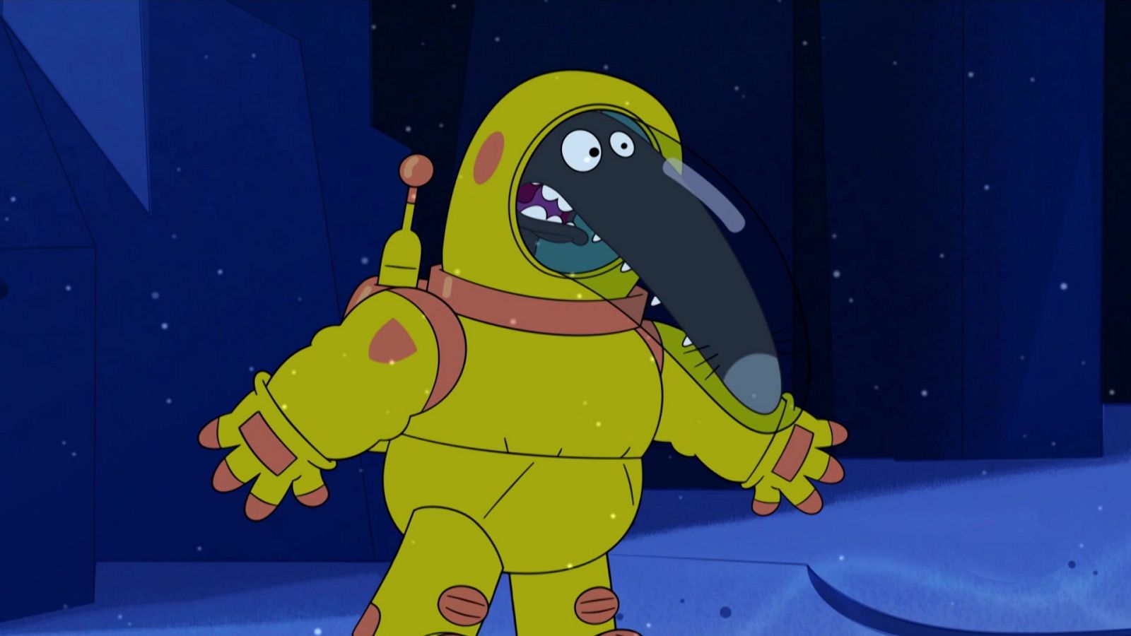 El lobo que quería explorar los fondos marinos - Lobo | Ver