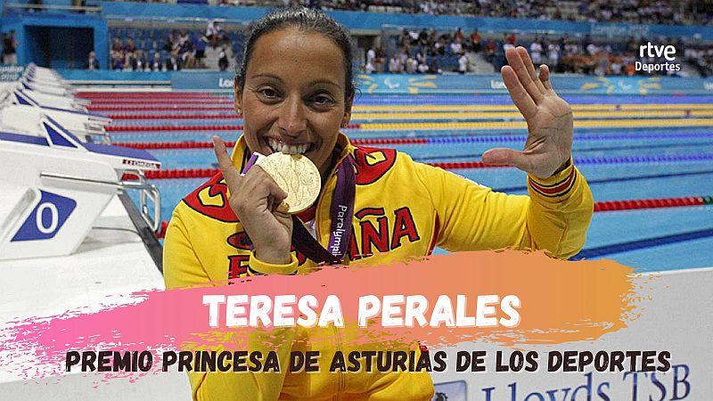 Teresa Perales, premio Princesa de Asturias de los Deportes - Premios Princesa de Asturias | Ver
