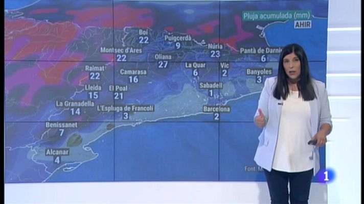 El temps - Calor d'estiu i ruixats de primavera