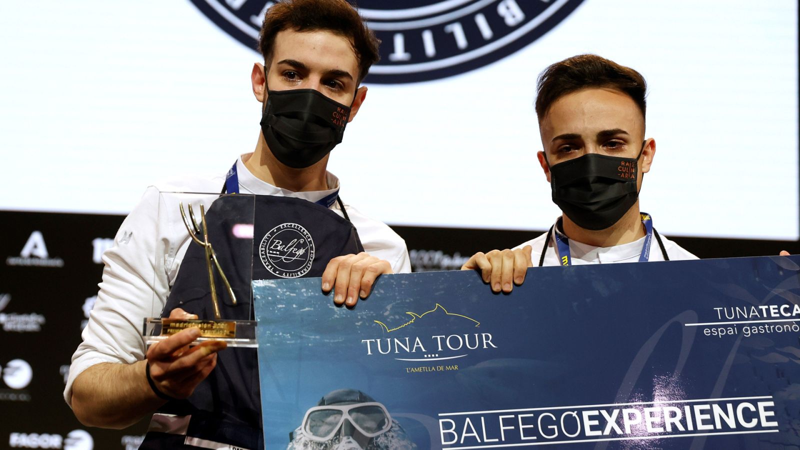 Premio a mejor cocinero revelación de Madrid Fusión 2021: Javier Sanz y Juan Sahuquillo