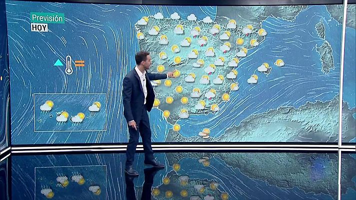 El tiempo - Fuertes tormentas en el entorno del Ebro