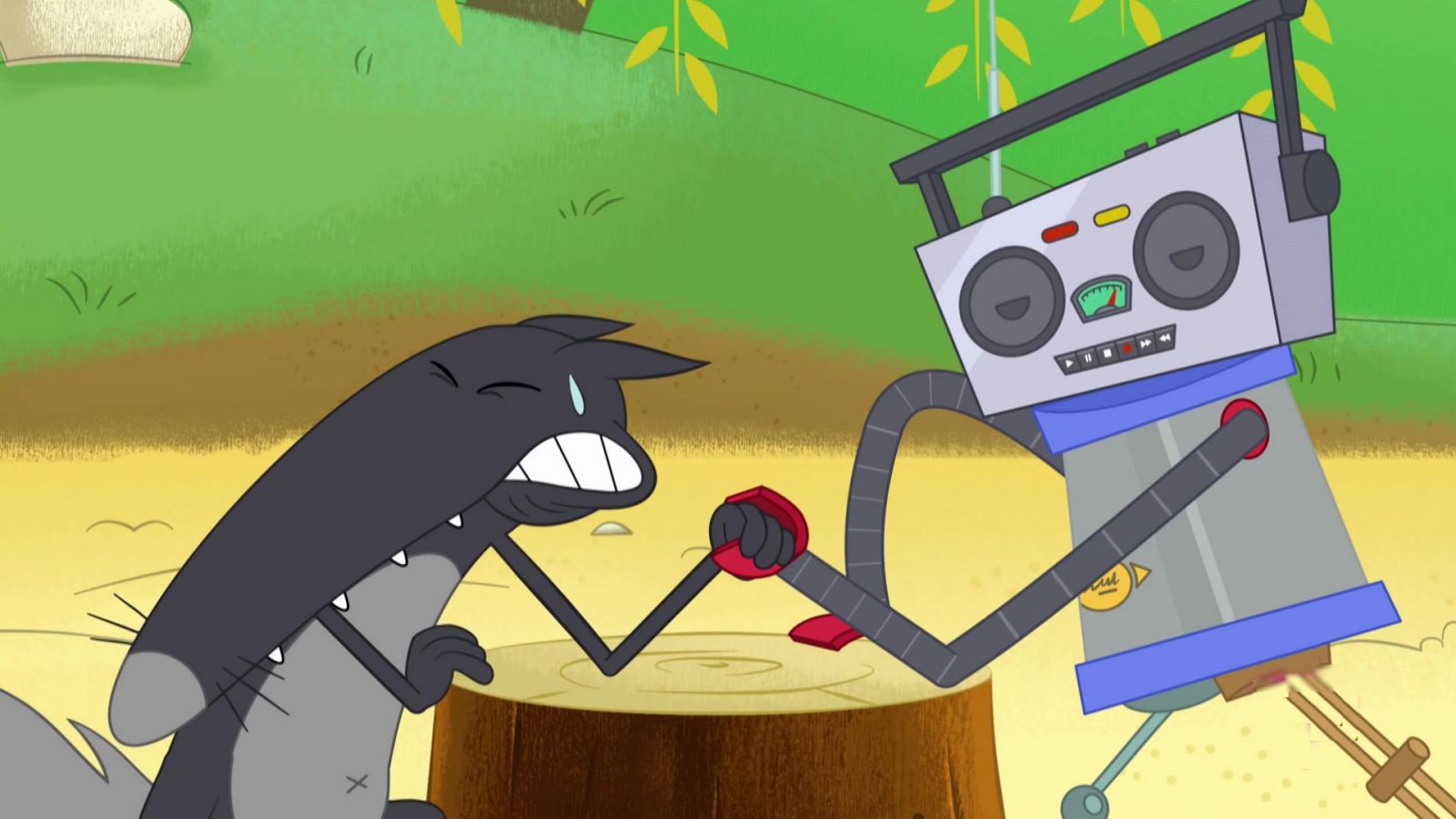 El lobo que quería construir un robot - Lobo | Ver