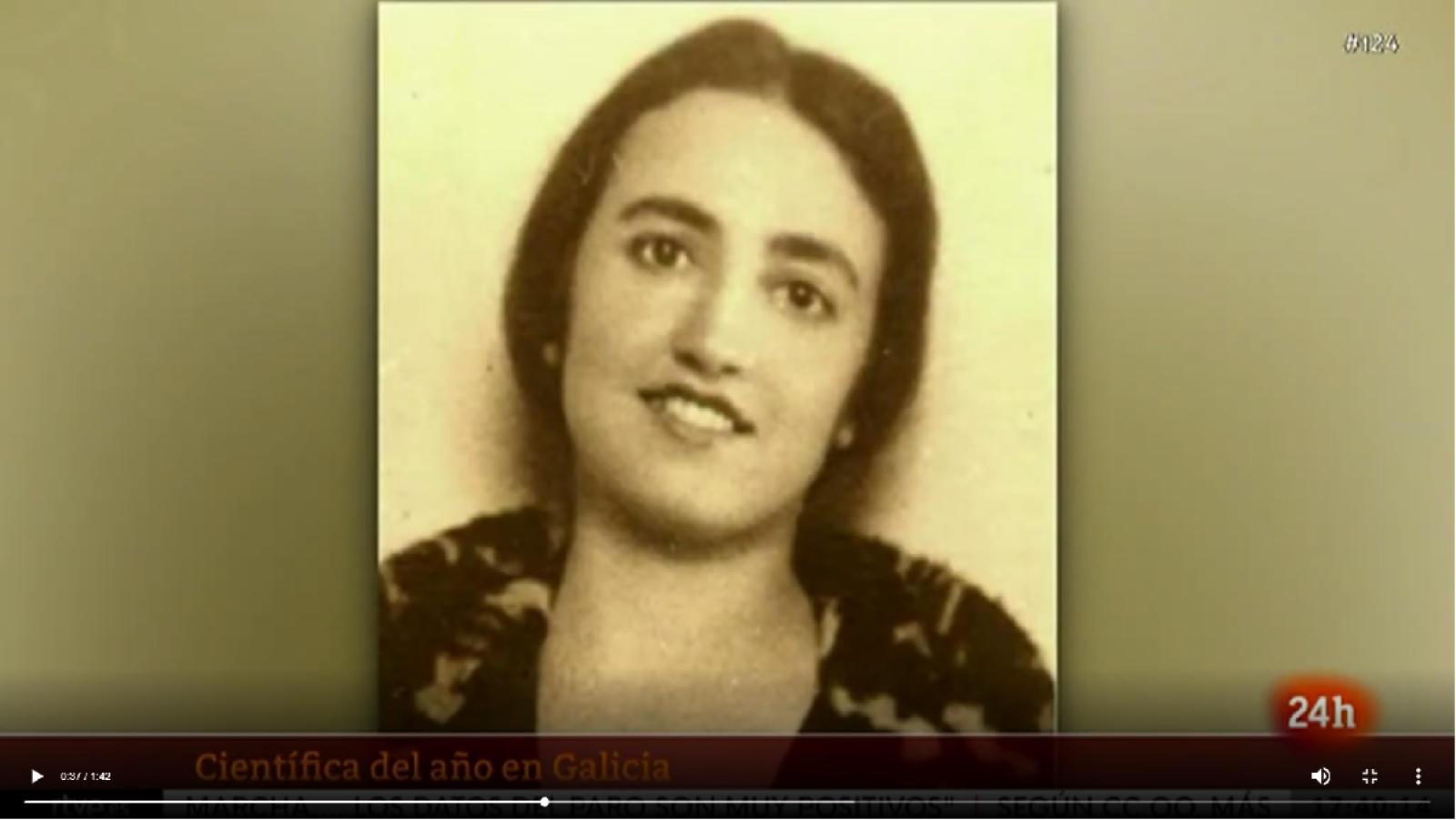 La pionera Jimena Fernández de la Vega, científica del año en Galicia