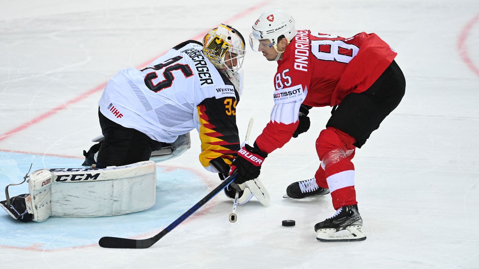 Hockey hielo - Campeonato del mundo masculino 1/4 Final: Suiza - Alemania - ver ahora