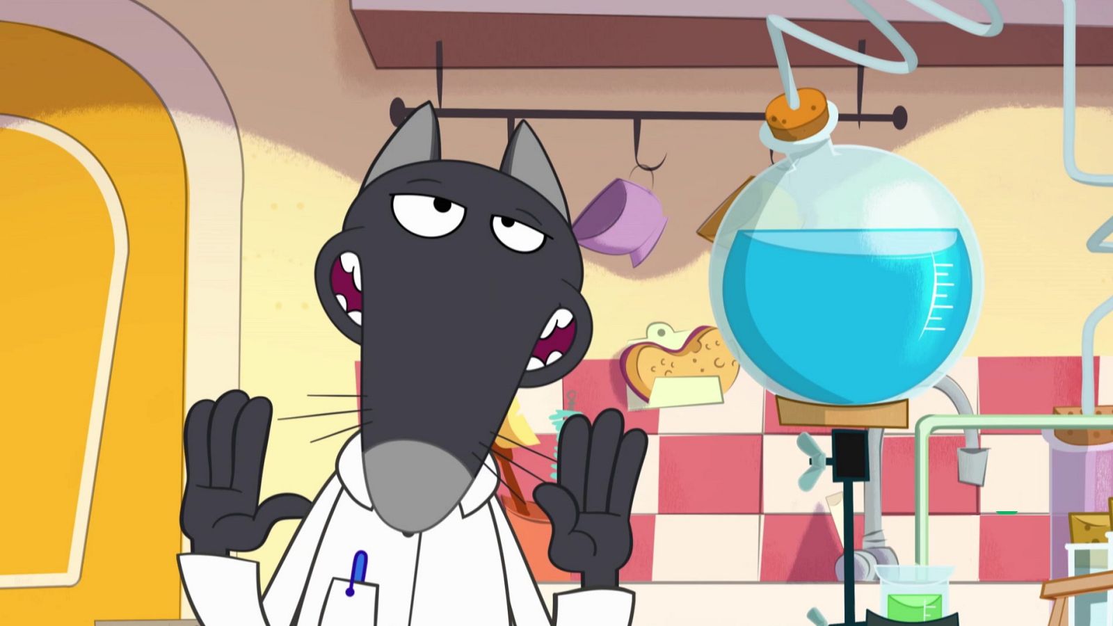 El lobo que quería ser perfumista - Lobo | Ver