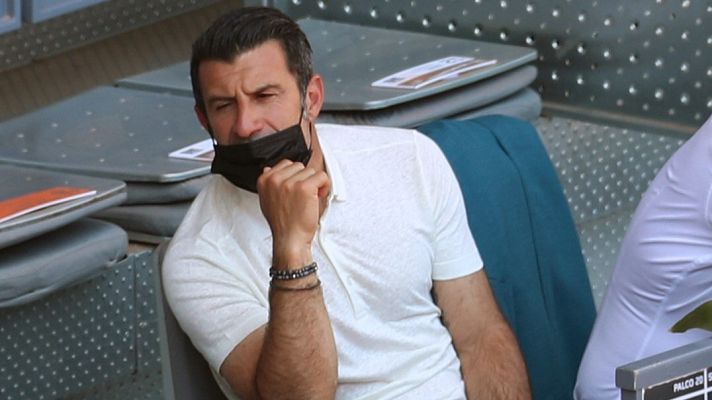 Telediario 1 - Cesc Fábregas y Luis Figo analizan las posibilidades de España y Portugal