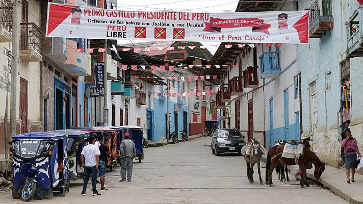 La tarde en 24h - Las encuestas auguran un ajustado resultado en las elecciones de Perú