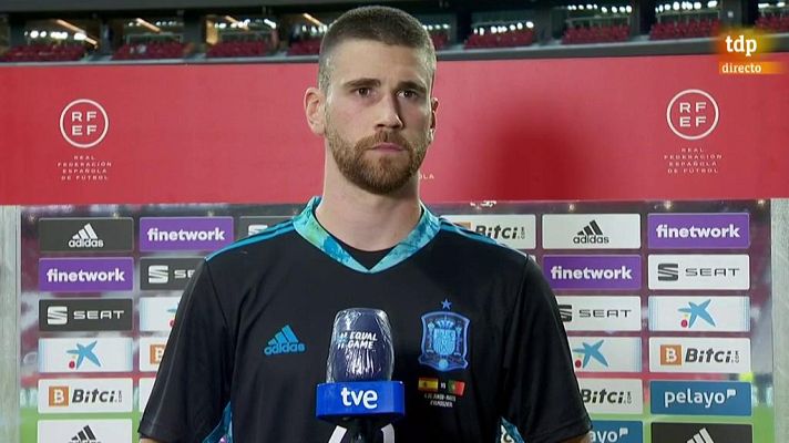 Fútbol - Unai Simón:  "En el campo no me puede la presión"