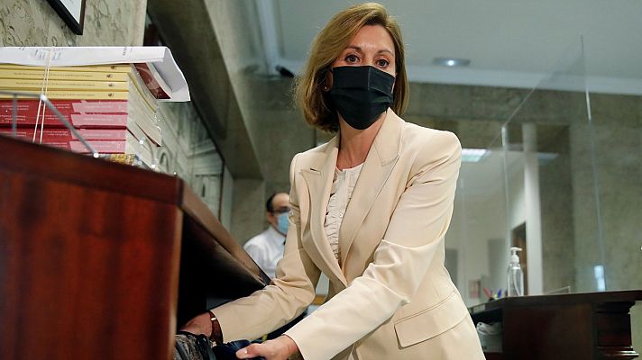 Telediario 1 - El PP acuerda no abrir expediente informativo a Cospedal por su imputación en el caso 'Kitchen'