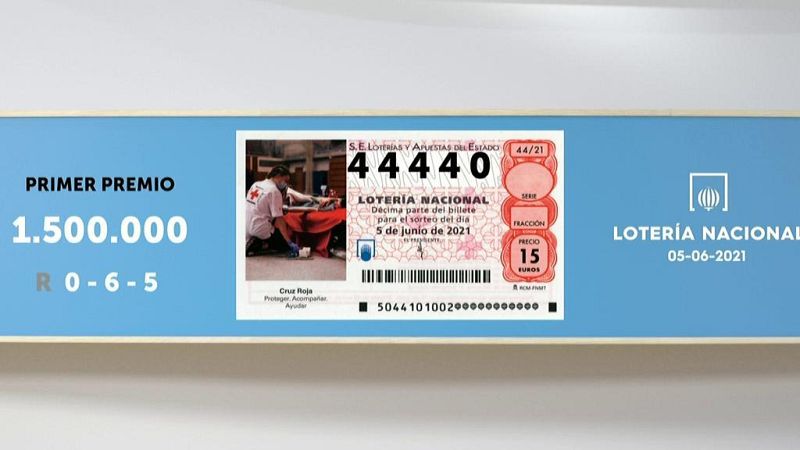 Sorteo de la Lotería Nacional del 05/06/2021 - Ver ahora