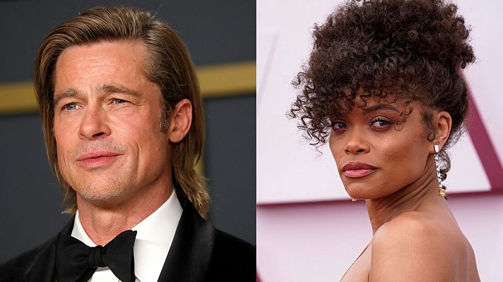 D Corazón - Brad Pitt y Andra Day los nuevos tortolitos de Hollywood