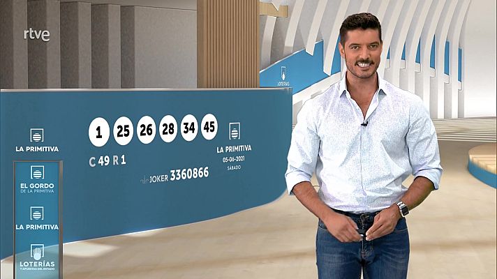 Loterías - Sorteo de la Bonoloto y Primitiva del 05/06/2021