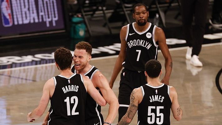 Telediario 1 - Los Nets se adelantan ante los Bucks a pesar de la lesión de Harden