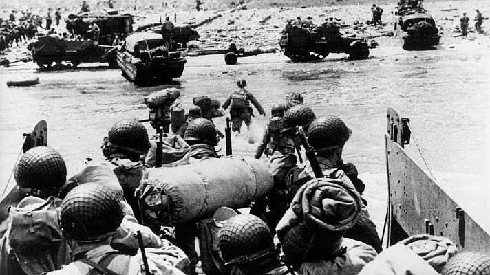 Telediario 1 - Los meteorólogos y el desembarco de Normandía