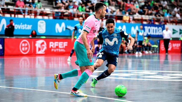 Telediario 1 - El Barça gana en los penaltis e iguala la eliminatoria con el Inter Movistar